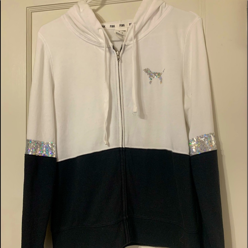 Victoria’s Secret PINK  bling sweat jacket